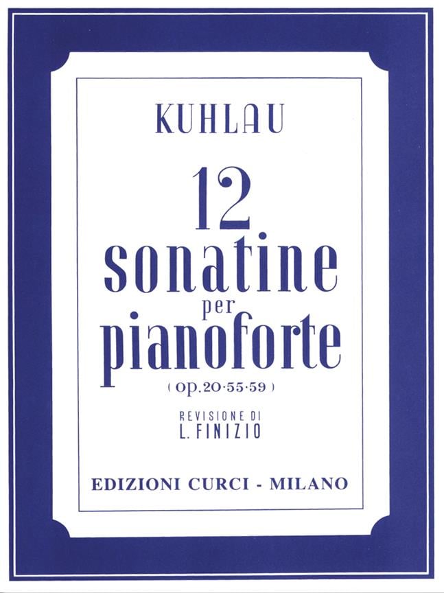 12 Sonatine Op 20 55 59 (Finizio )